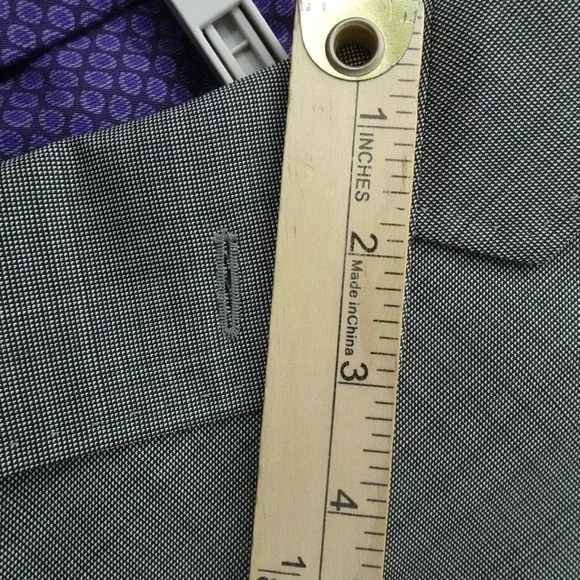 Ted Baker London Endurance Blazer Mens 40R Gray Nailhead Wool Tailored Business
